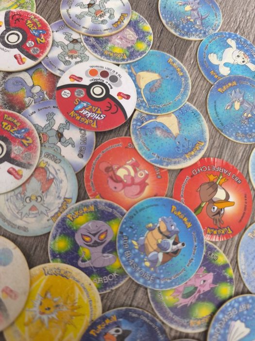 Покемон тазота (Голяма колекция) Pokemon tazos 2000г.