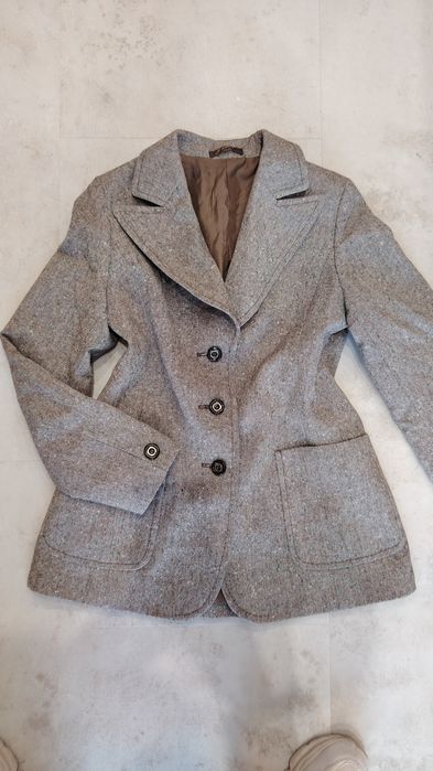 Дамско вълнено сако меланж