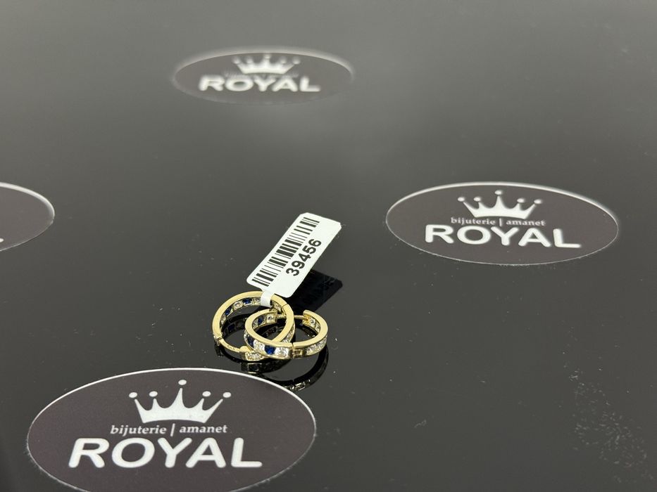 Bijuteria ROYAL : Cercei AUR NOU 14K / 2.04 GR
