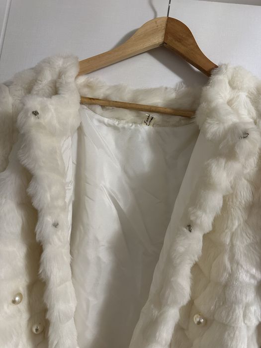 Дамско кожухче с перли