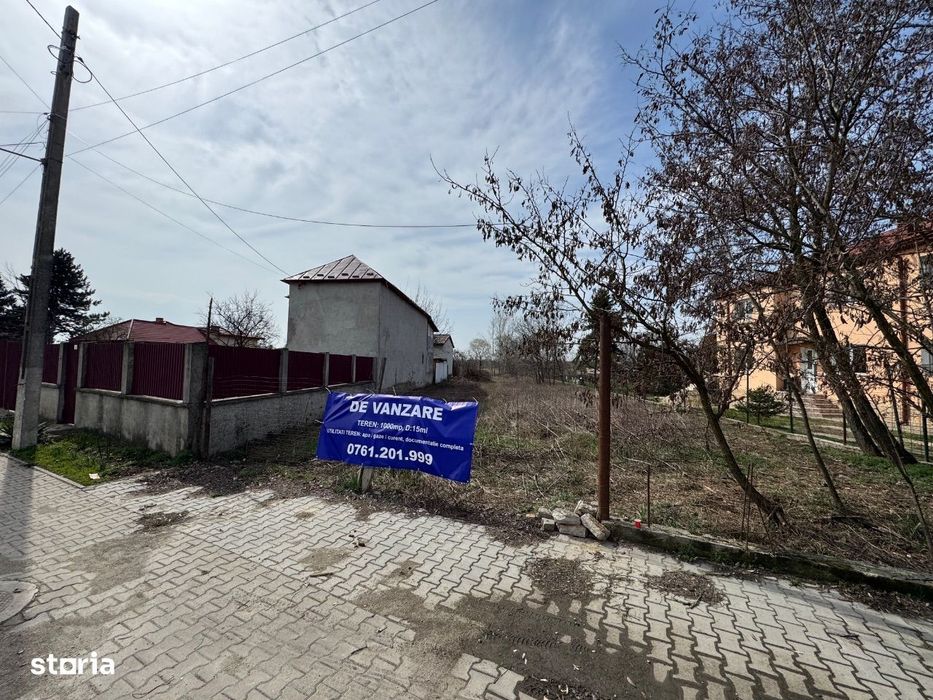 Teren pt constructie in Dragomirești 1000 mp