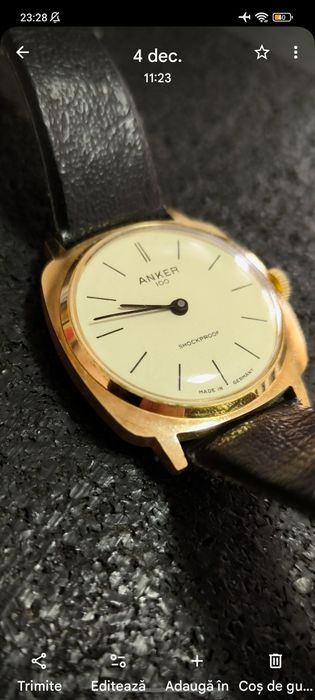 Ceas Anker 100, made in Germaniaa