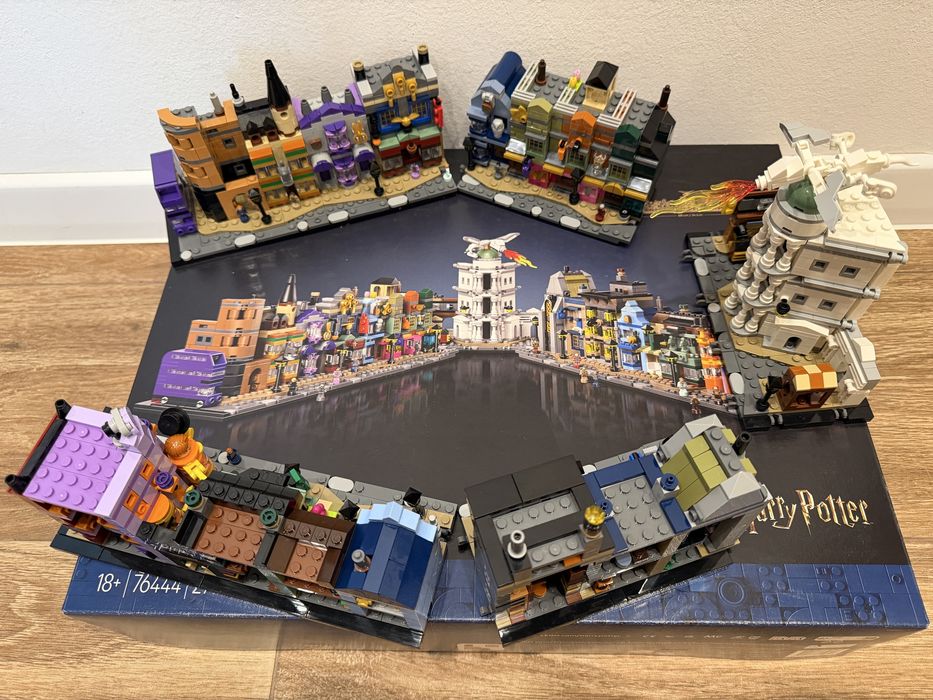 Lego 76444 Harry Potter Magazinele de pe Diagon Alley