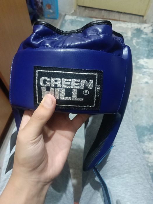Боксерский шлем Green Hil