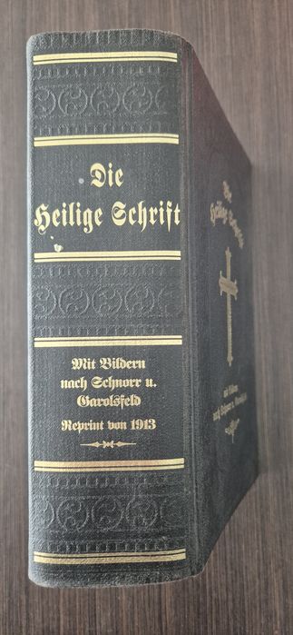 Biblia cu poze Die Heilige Schrift de Martin Luther King editia 1913