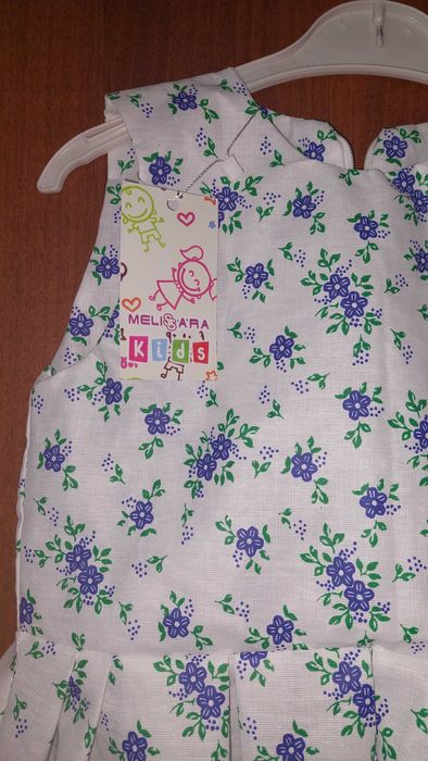 Новое, сшитое платье 6/7 л