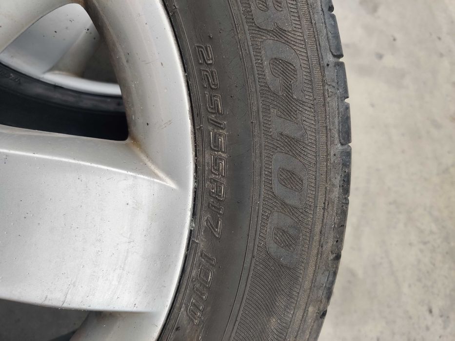 Оригинални алуминиеви лети джанти за Мерцедес 5x112 17