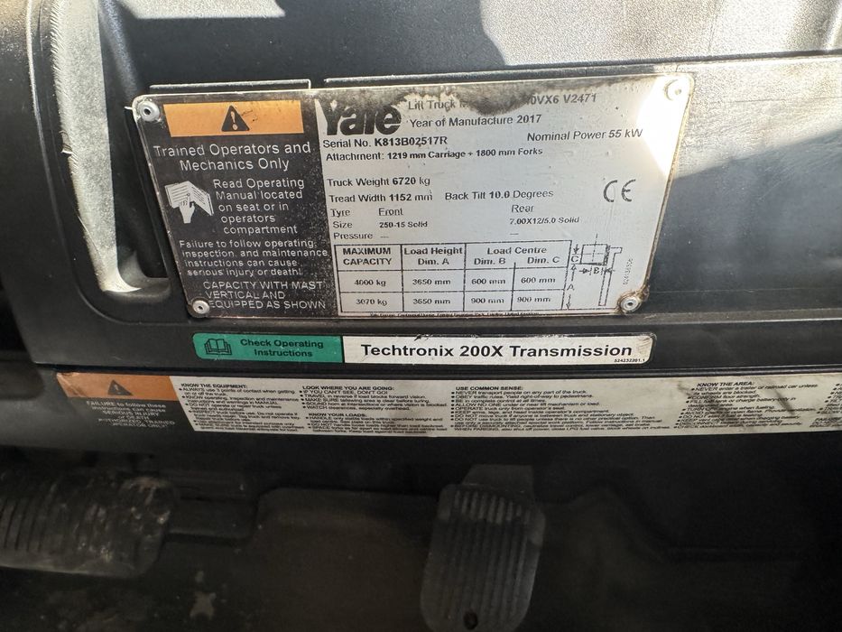 Stivuitor yale veracitor 40YX 4 tone 2017