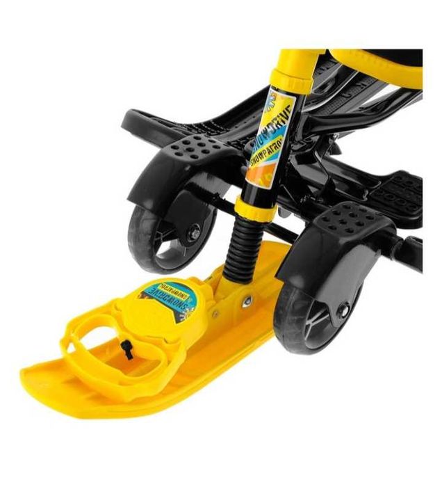 Снегокат с колёсами.