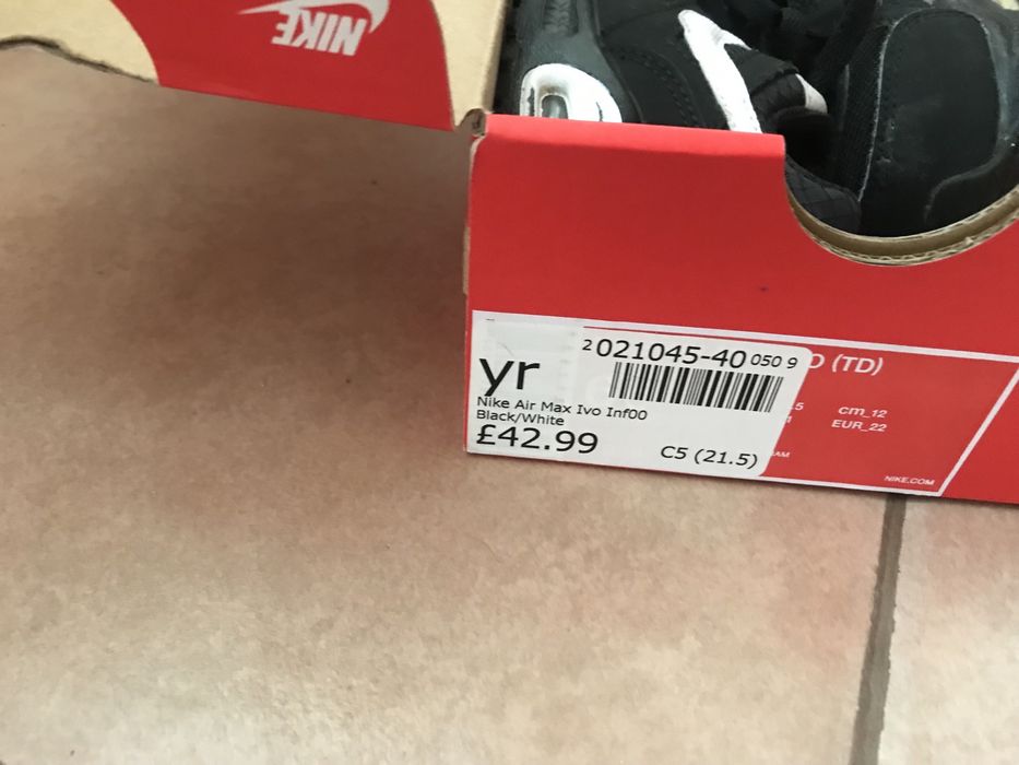 Nike Air Max Ivo Inf00 Black
