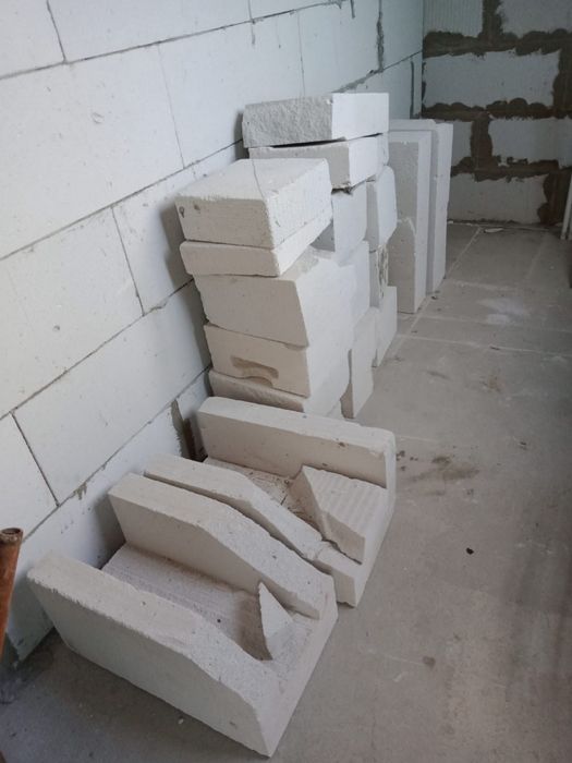 Газоблоки половинки