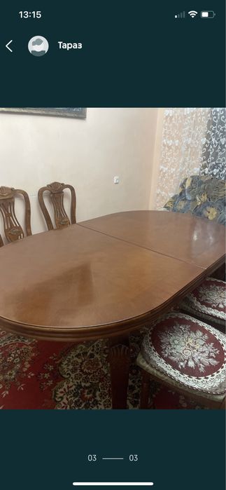 Продаётся стол со стульями