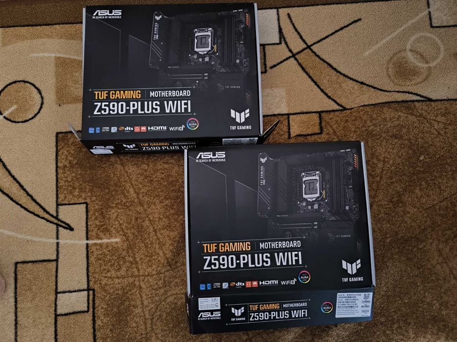 ASUS ROG STRIX Z490 E/ TUF GAMIN Z590 plus wifi