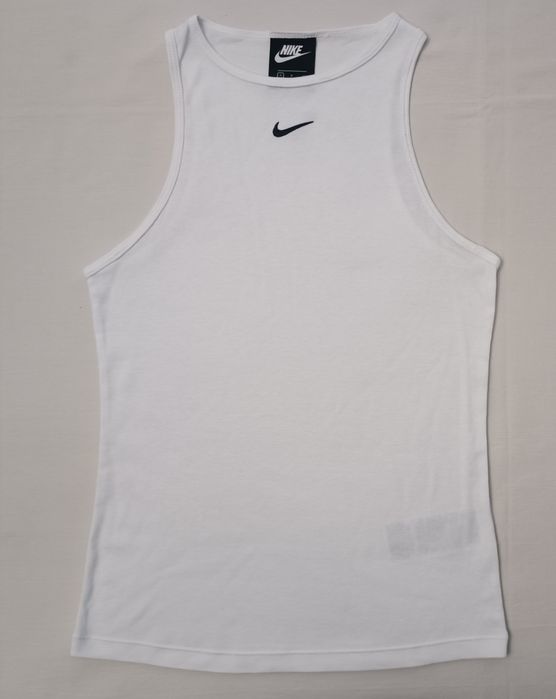Nike Sportswear Tank Top оригинален потник S Найк памук спорт бяла потник тренировки фитнес
