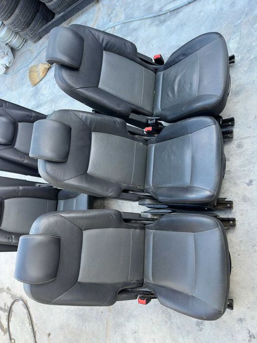 Interior complet Ford Galaxy 7 locuri piele incalzire swap 5→7 locuri
