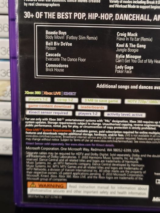 Joc/jocuri Kinect Dance central Xbox360 original