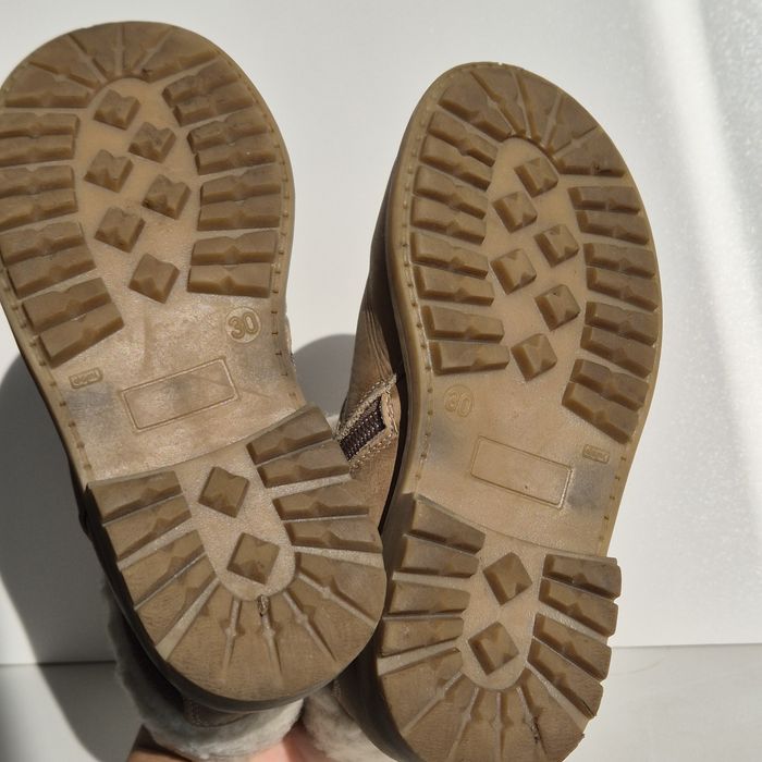 Ghete WHEAT fete, mărimea 30 – piele, lână, Gore-Tex, impermeabile