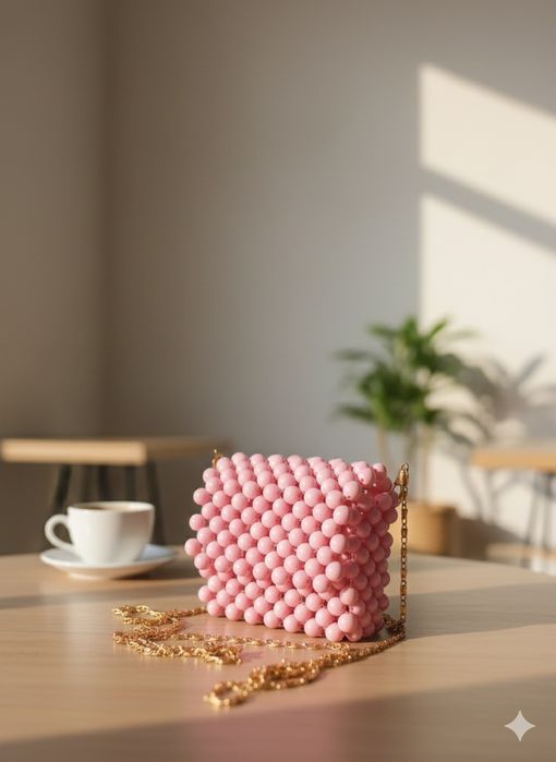 Мини-сумка из бусин