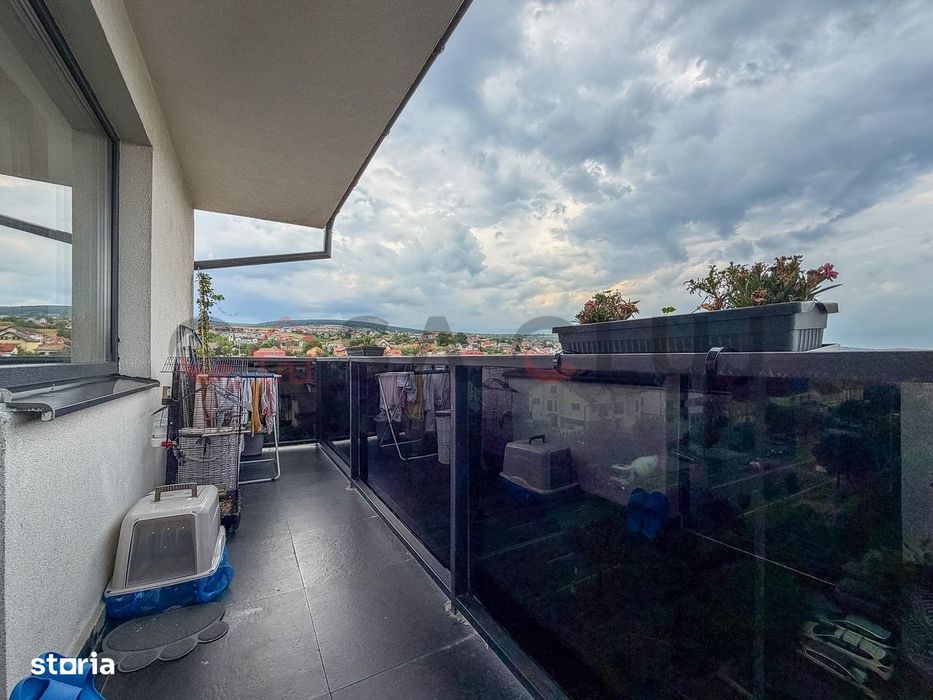 Apartament cu 2 dormitoare + living cu bucatarie open space
