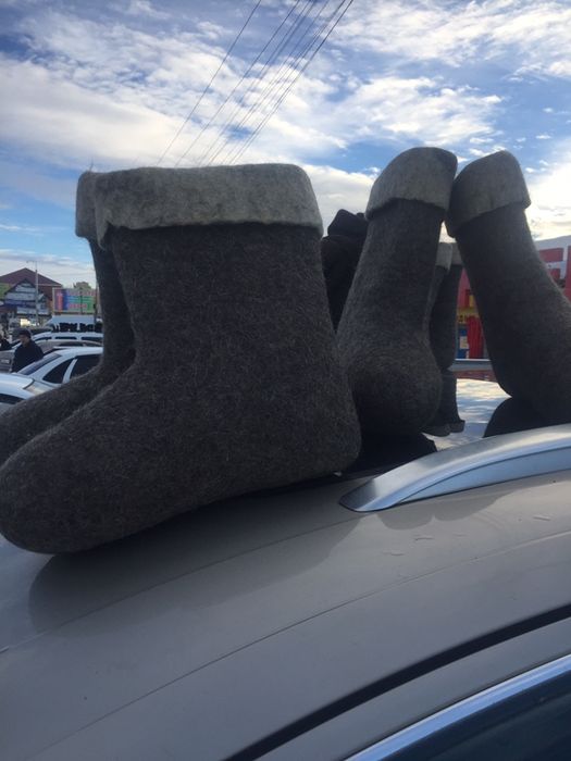 Валенки самокатки.