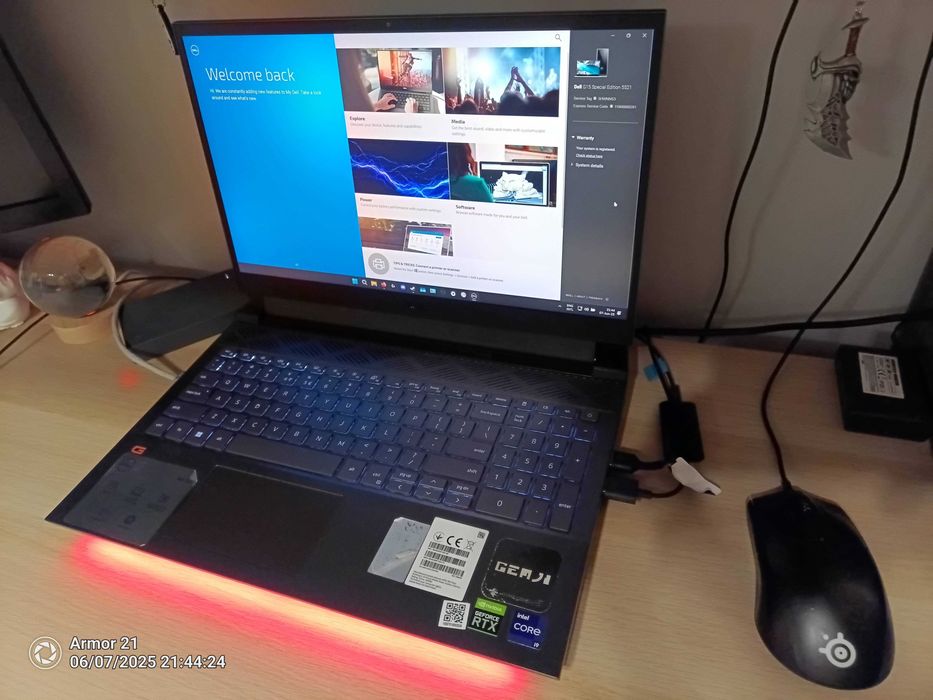 Dell G15 5521 Special Edition Дел гейминг лаптоп   ПРОБЛЕМ!!!!