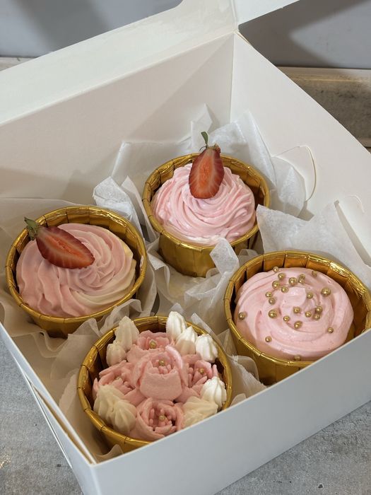 Выпечка капкейки фрук.нарезка