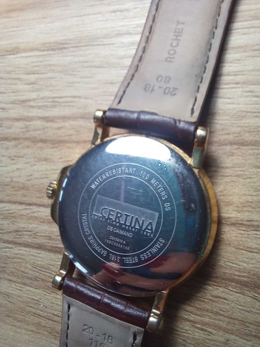 Швейцарски мъжки кварцов часовник CERTINA "DS CAIMANO"