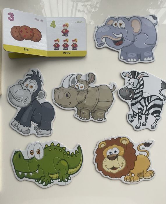 Lot jocuri interactive + lego + carticica cu numere