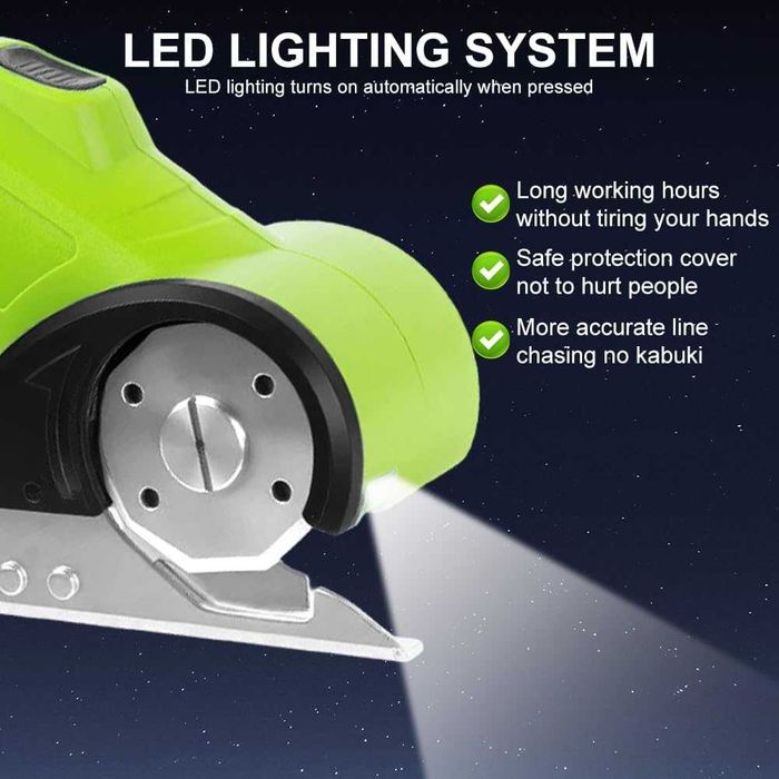 Електрическа ножица 4V безжична с LED