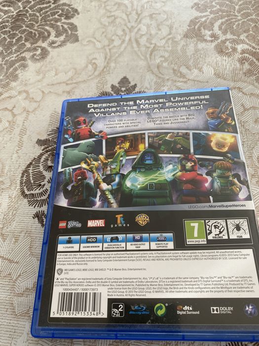 LEGO MARVEL Super. Herdes  за Ps4