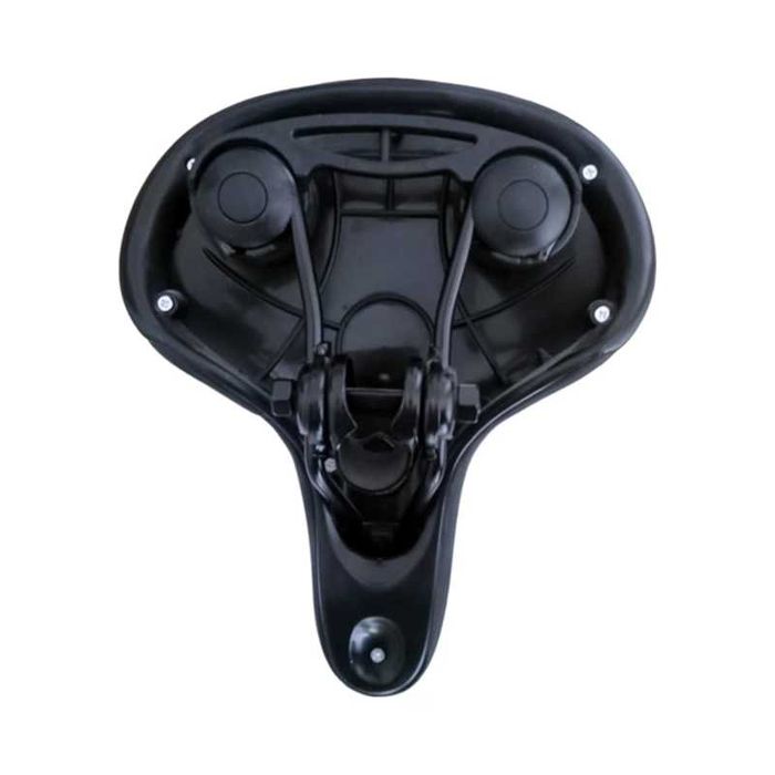 Универсална седалка за велосипед, Ергономична, Омекотена, Черна