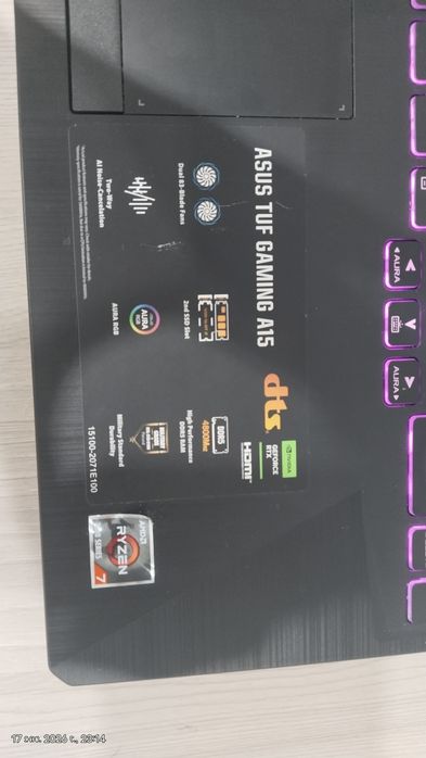 Asus Tuf gaming a15
