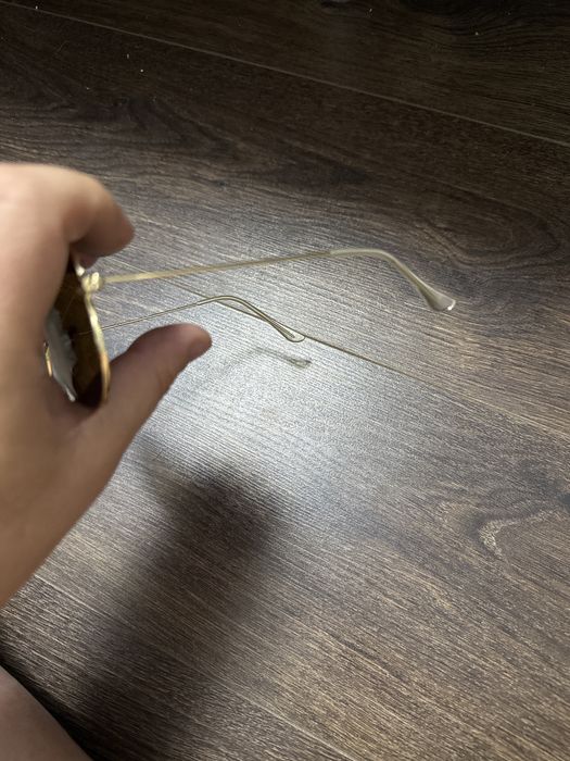 Ochelari de soare Ray Ban Aviator Gold Premium