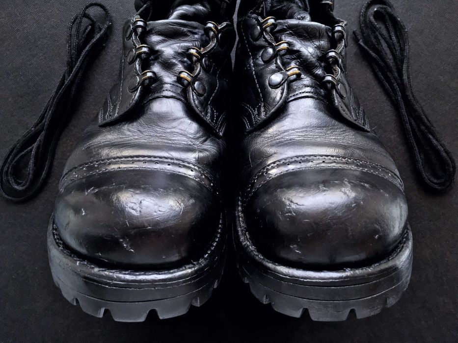 VINTAGE 1998 Made in U.S.A. CORCORAN® USAF Jump Boots — 28 CM