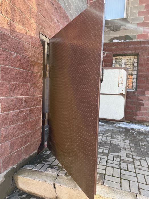 Ворота металл воротные двери