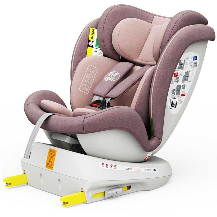 Scaun auto BUF BOOF TWT Plus rotativ 360