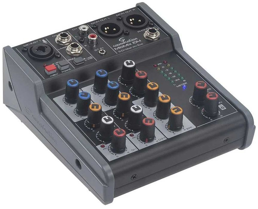 mixer audio 5 canale cu reglaje