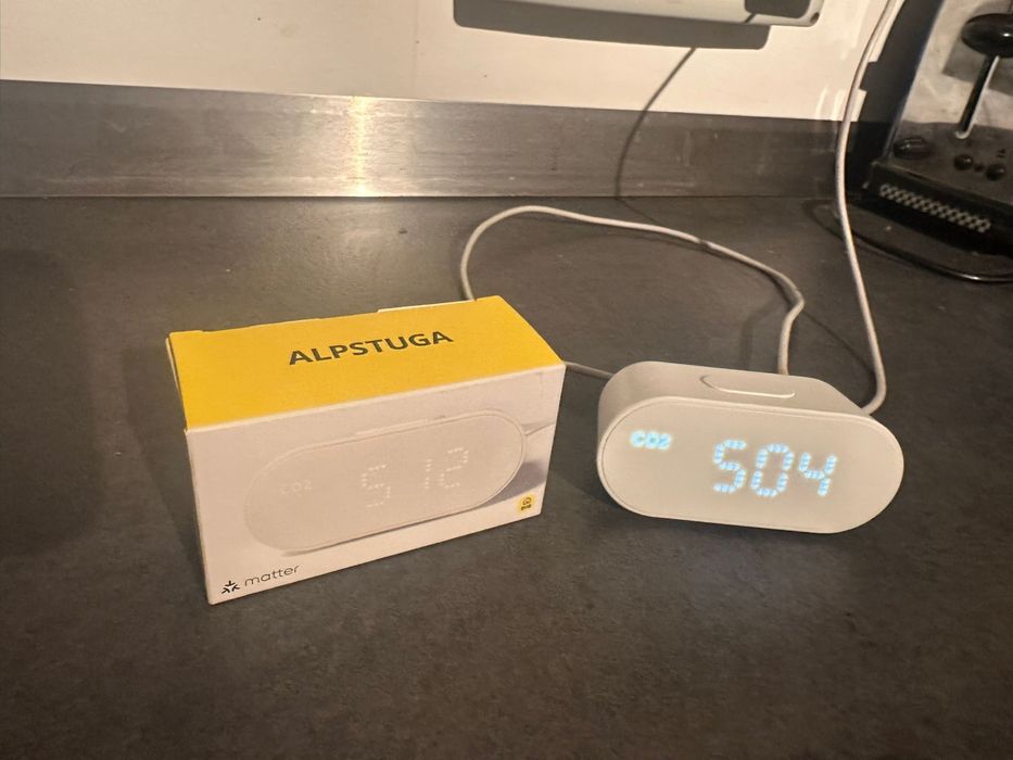 ALPSTUGA Senzor calitate aer, smart