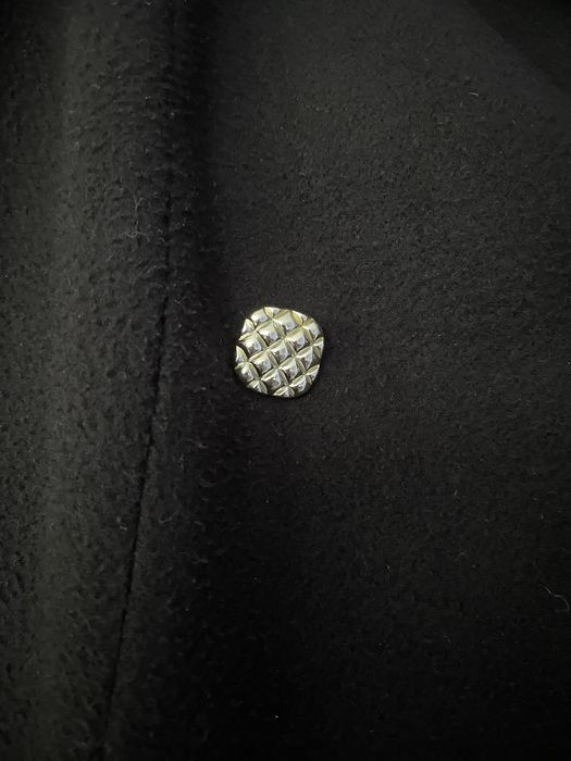 Черно кокетно палто