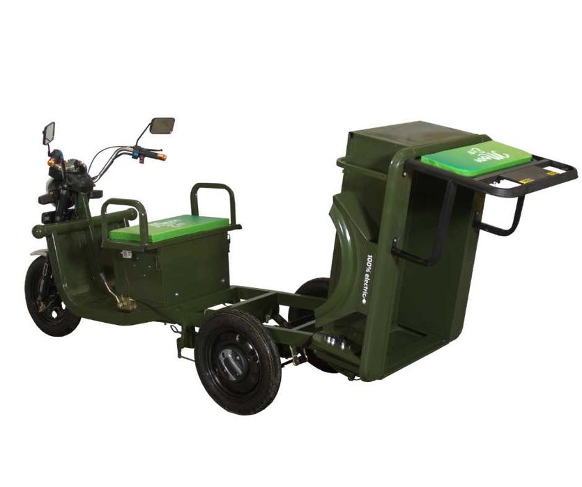 Cargo250-Triciclu Electric Basculabil cu Reductor ECO