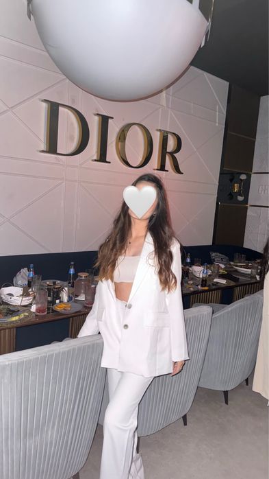 белый пиджак оверсайз