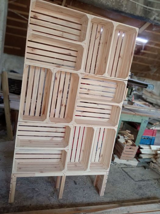 Търговски стелажи, различни модели