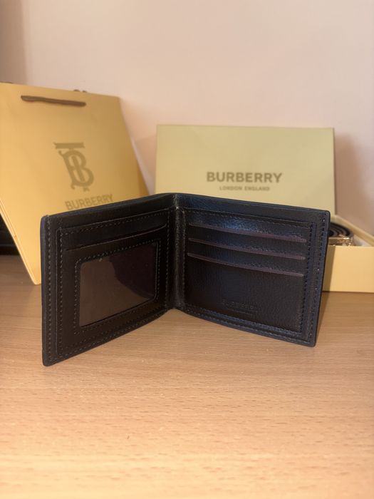 portofel si curea Burberry