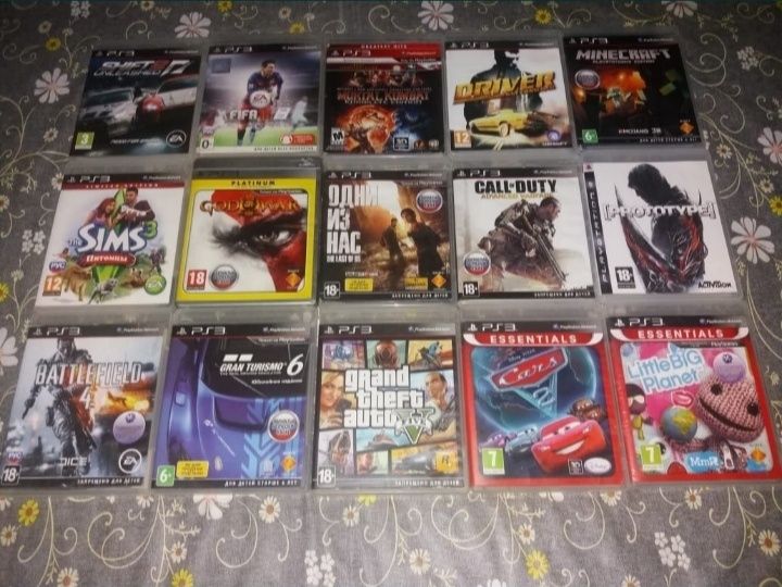 PS4, PS3, PS5 игры диски лицензионные