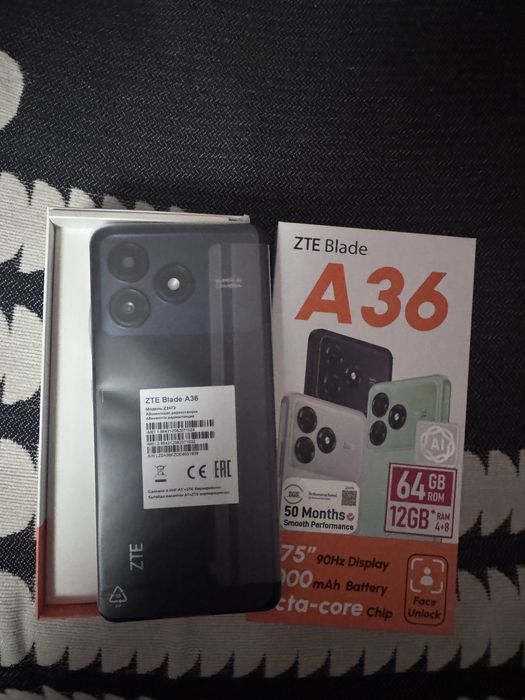 телефон ZTE Blade A36