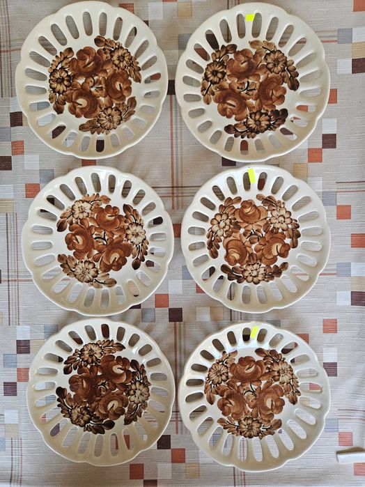 Декоративни полски керамични чинии + бонус! НАМАЛЯВАМ на 65 лв.