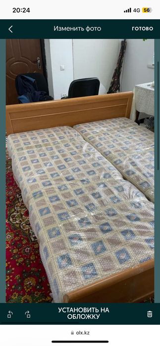 СРОЧНО Продам двуспальную кровать