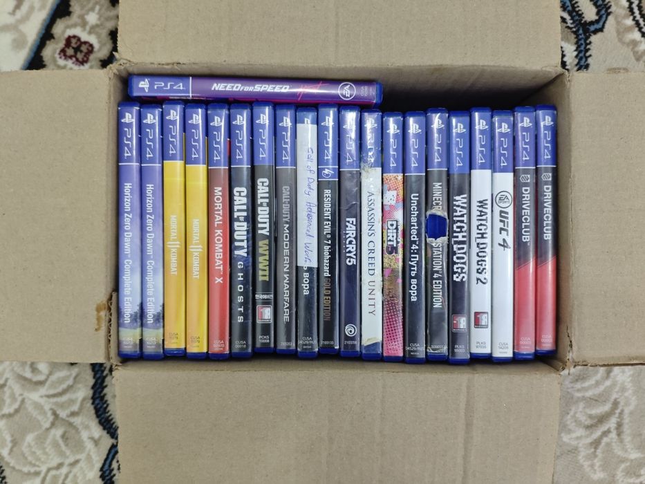 PS4 o'yinlari sotiladi arzon!