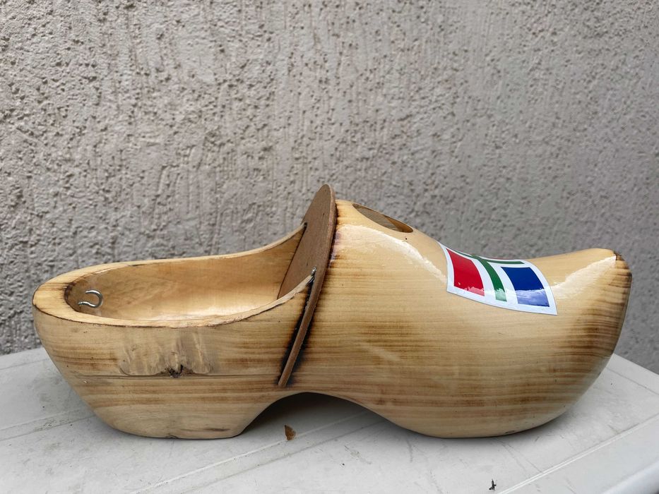 Дървено сабо сувенир Къщичка за малки птици  Дърво  Холандия