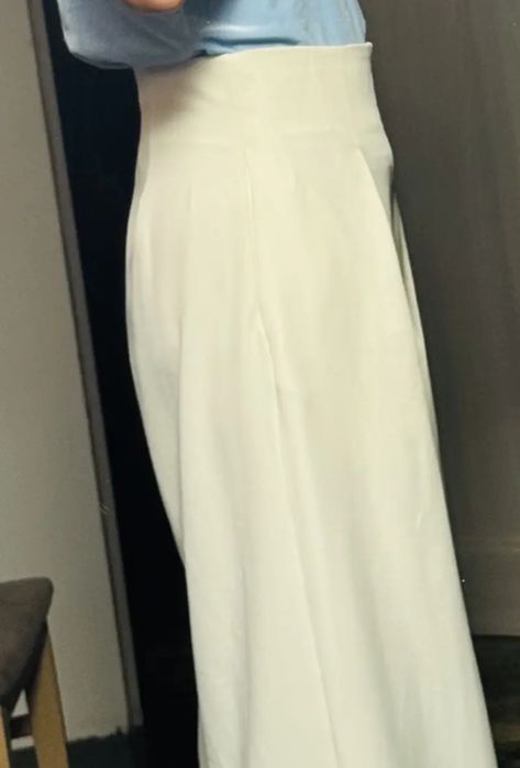 Женские белые брюки